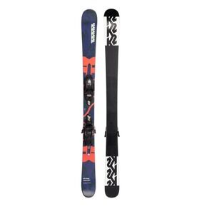 K2 Dreamweaver 129cm Skis with Marker FDT 4.5 Bindings Purple Red Freestyle JR